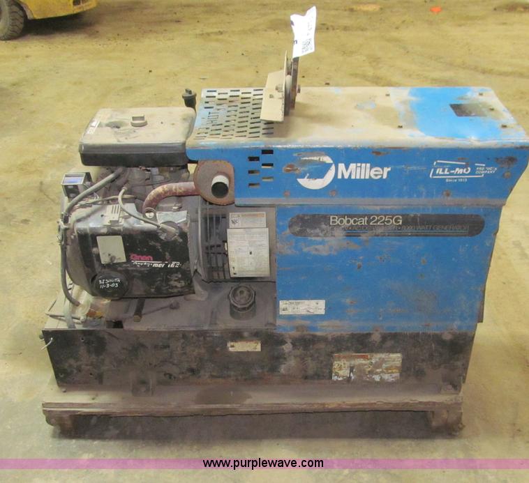 image for item E4775 Miller Bobcat 225G AC/DC welder generator