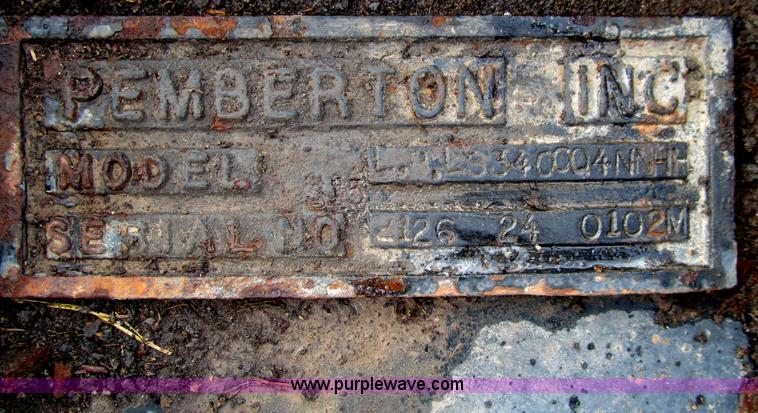 image for item E4814 Pemberton LBLS340004NNHH excavator thumb