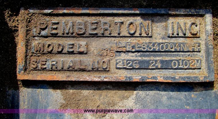 image for item E4814 Pemberton LBLS340004NNHH excavator thumb