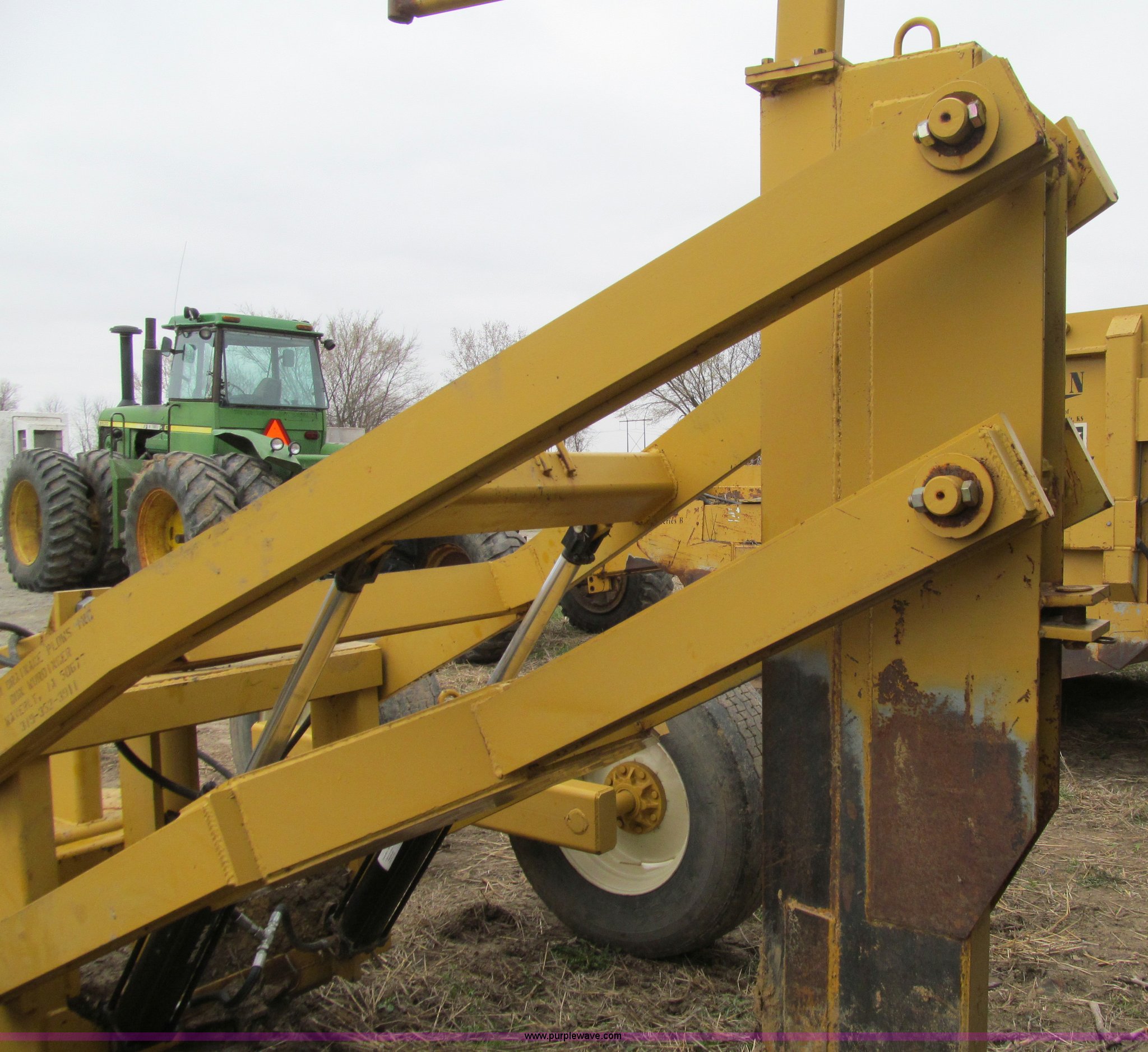 Farm Drainage Plows, Inc. tile plow in Letts, IA Item E4728 sold