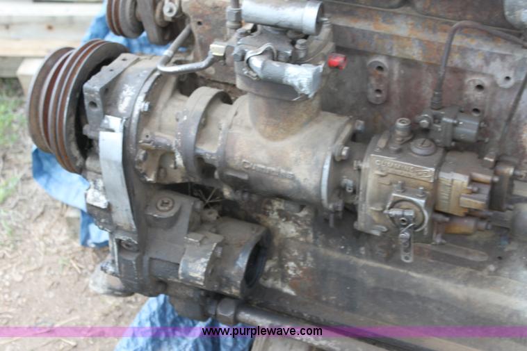 image for item AN9896 Cummins 290 six cylinder diesel engine