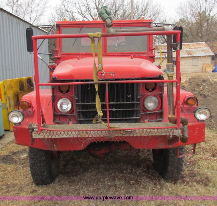 image for item AN9908 1957 Utic M35 fire truck