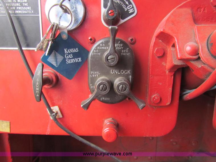 image for item AN9908 1957 Utic M35 fire truck