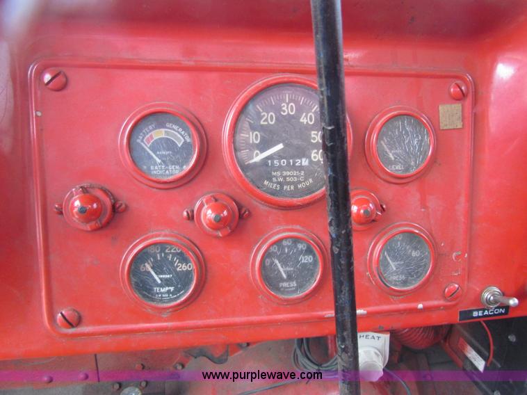 image for item AN9908 1957 Utic M35 fire truck