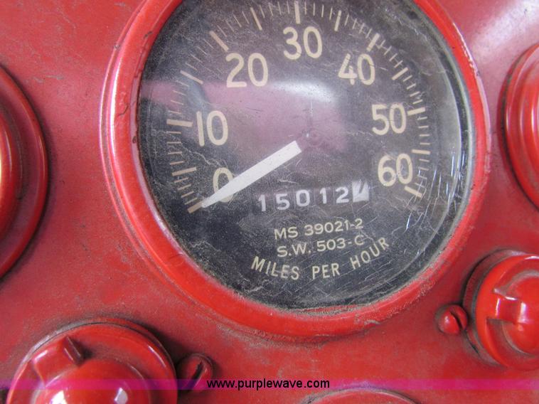 image for item AN9908 1957 Utic M35 fire truck