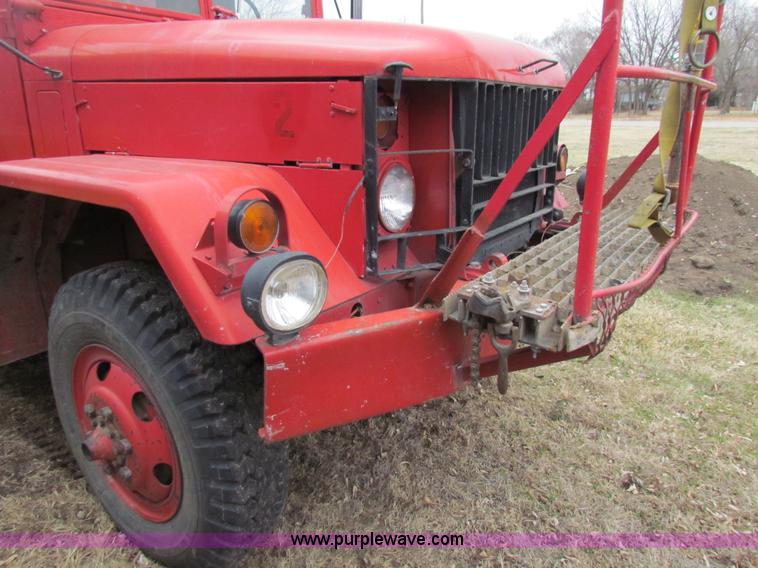 image for item AN9908 1957 Utic M35 fire truck