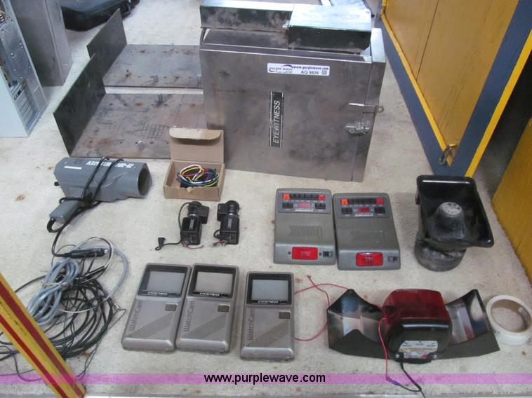 image for item AQ9826 Assorted police security equipment