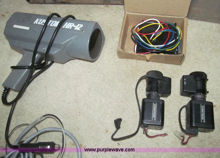 image for item AQ9826 Assorted police security equipment