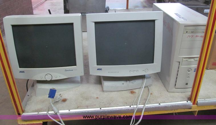 image for item AQ9827 (2) ADC 19" monitors