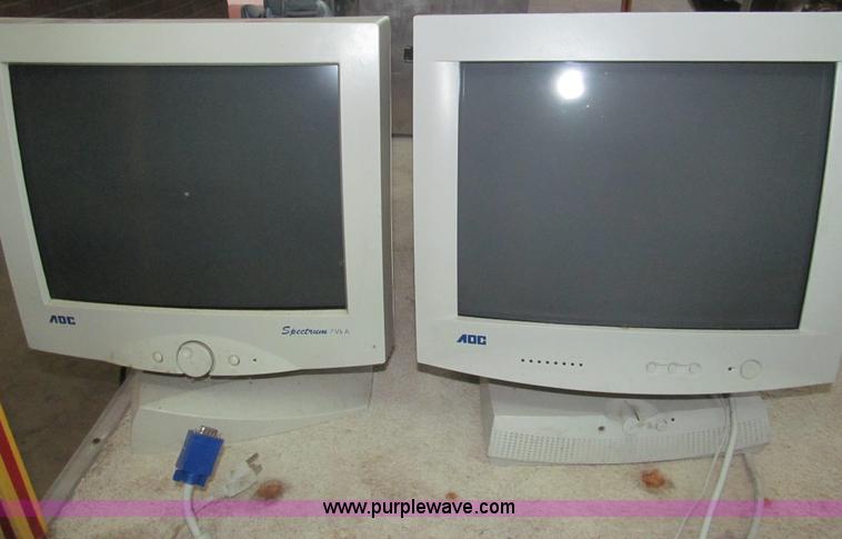 image for item AQ9827 (2) ADC 19" monitors