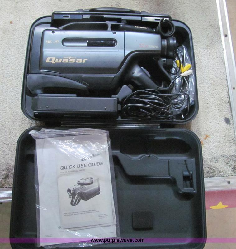image for item AQ9828 Quasar VHS camcorder