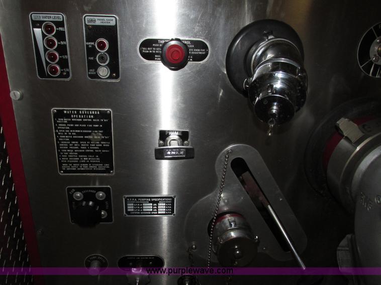 image for item F7366 1992 American Lafrance Century 2000 pumper fire truck