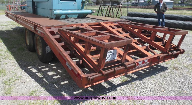 image for item F8241 1985 Donahue D18BR equipment trailer