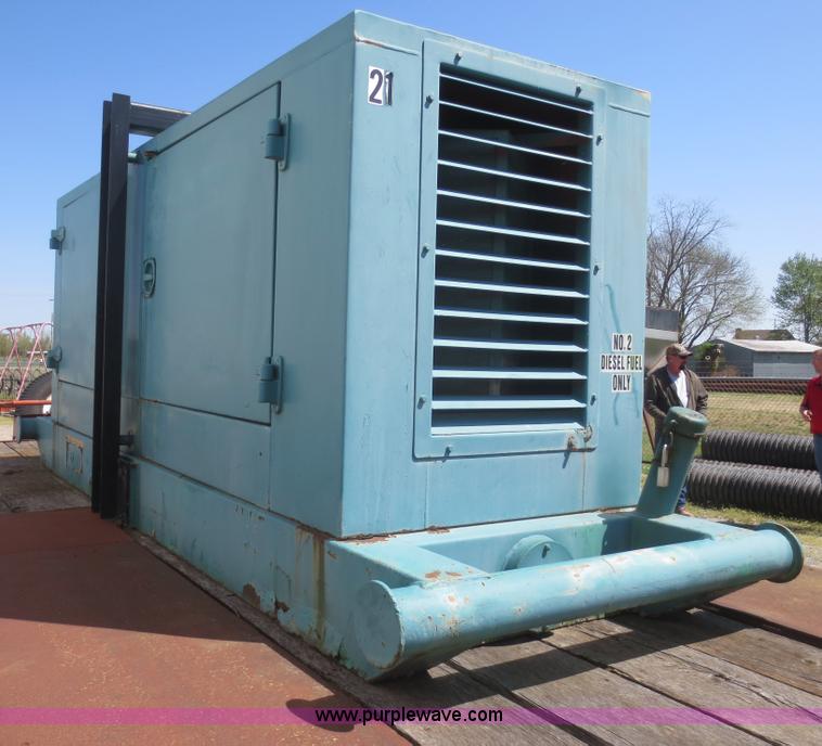 image for item F8242 Skid mounted 50K generator