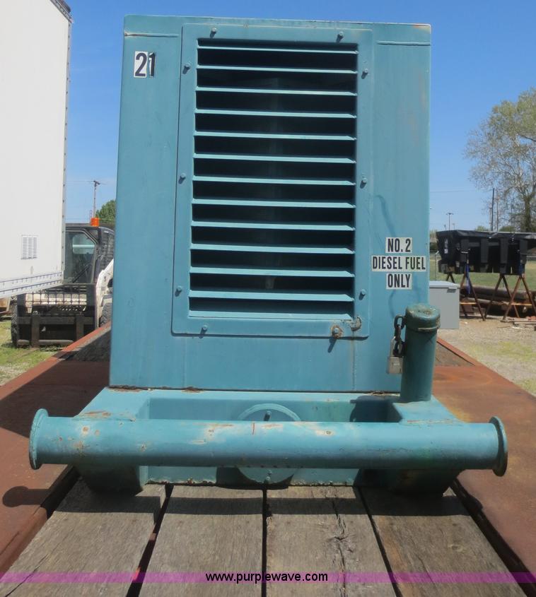 image for item F8242 Skid mounted 50K generator