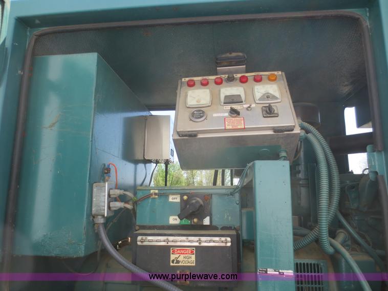 image for item F8242 Skid mounted 50K generator