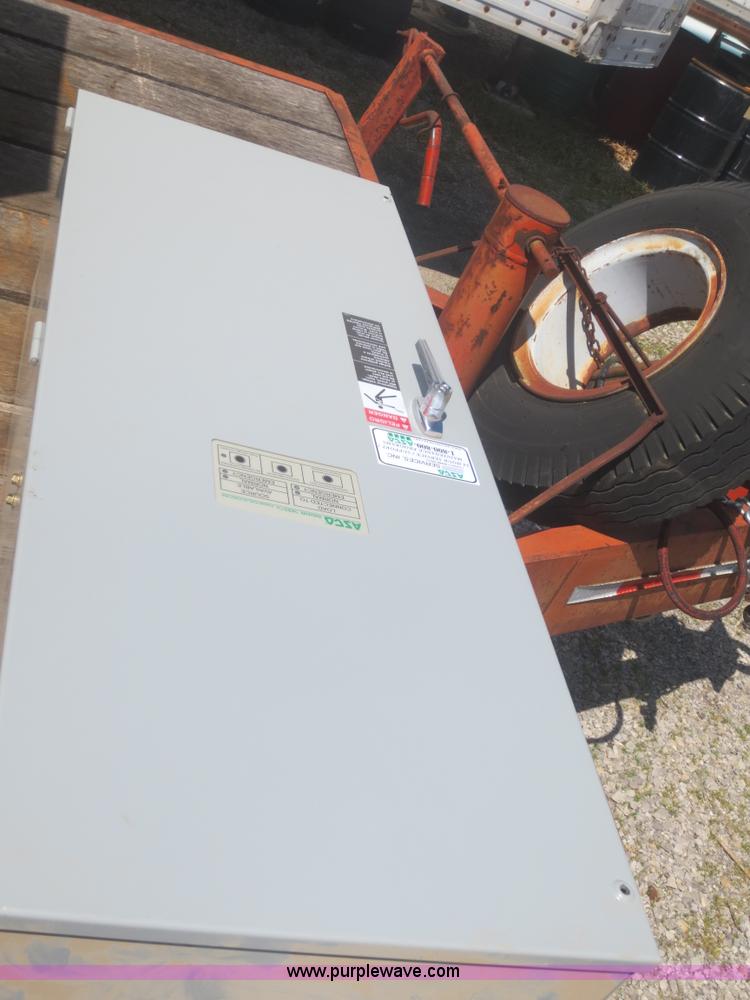 image for item F8242 Skid mounted 50K generator