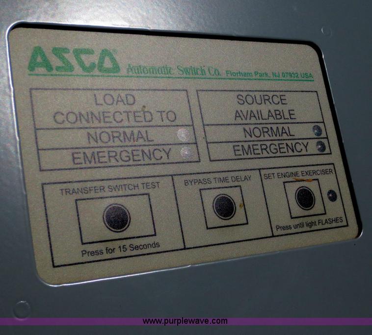 image for item F8242 Skid mounted 50K generator