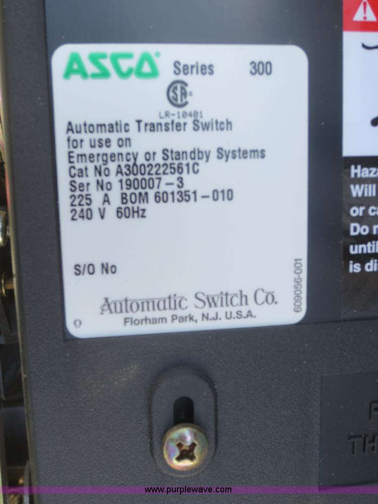 image for item F8242 Skid mounted 50K generator