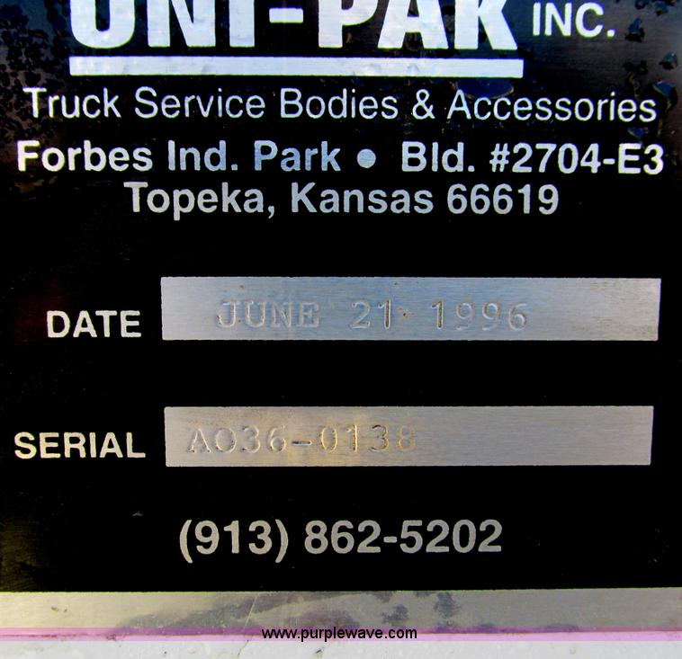 image for item G9305 1995 GMC TopKick service truck