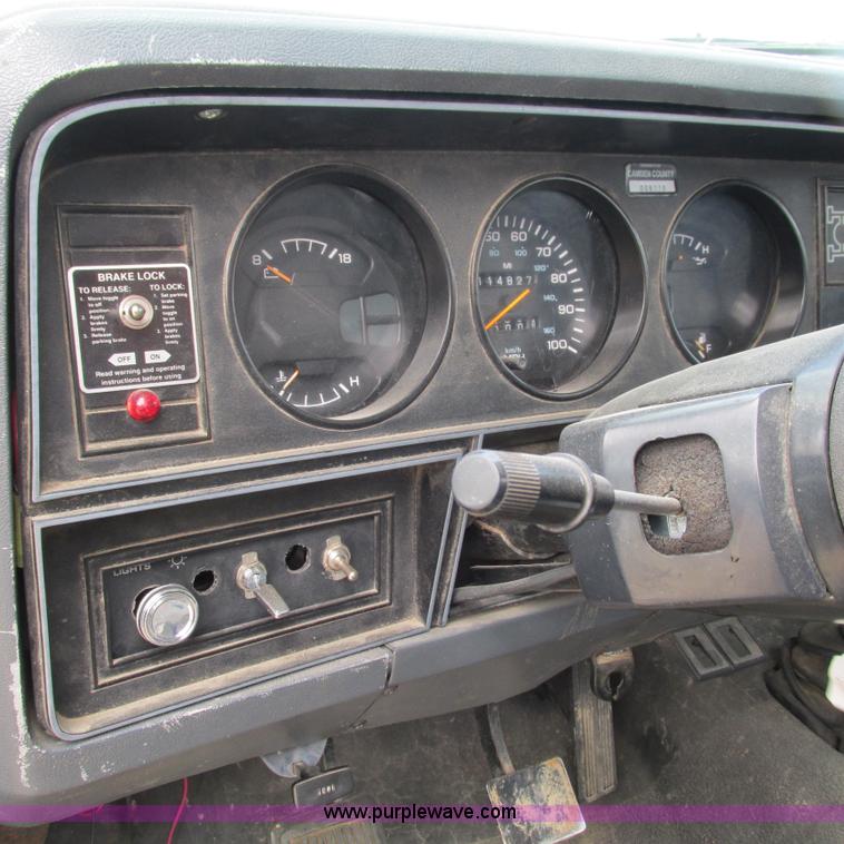 image for item G9307 1990 Dodge W350 pumper fire truck