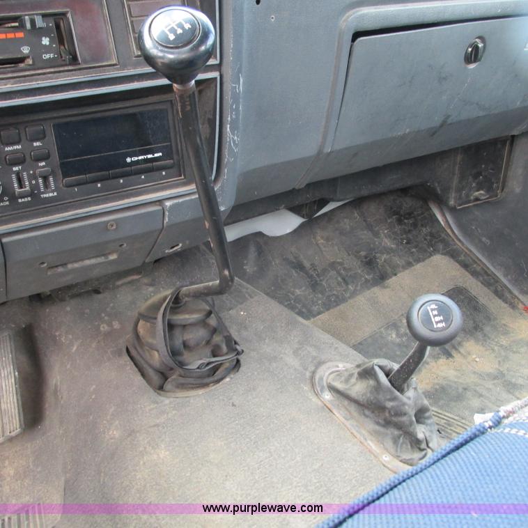 image for item G9307 1990 Dodge W350 pumper fire truck