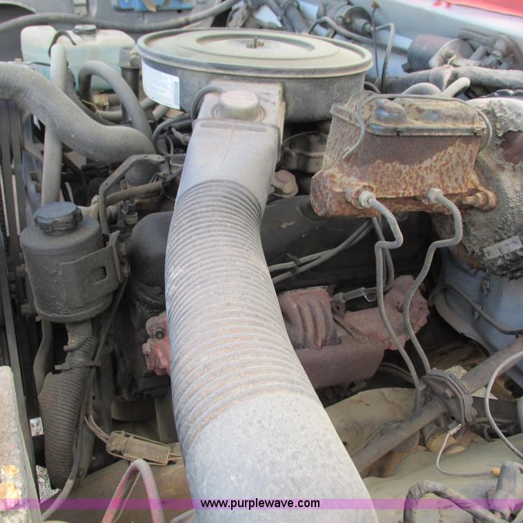 image for item G9307 1990 Dodge W350 pumper fire truck