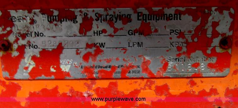 image for item G9307 1990 Dodge W350 pumper fire truck