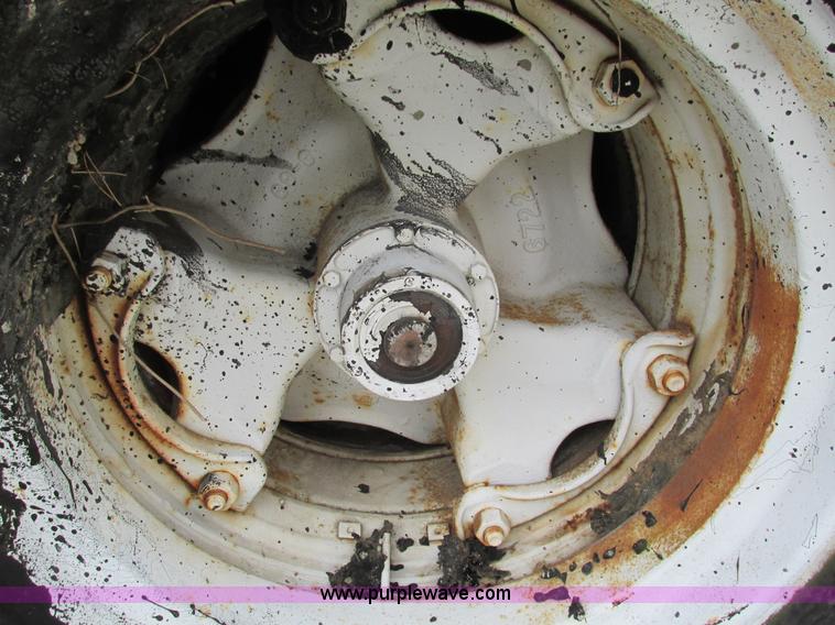 image for item G9319 1993 Homemade 40 ton equipment trailer