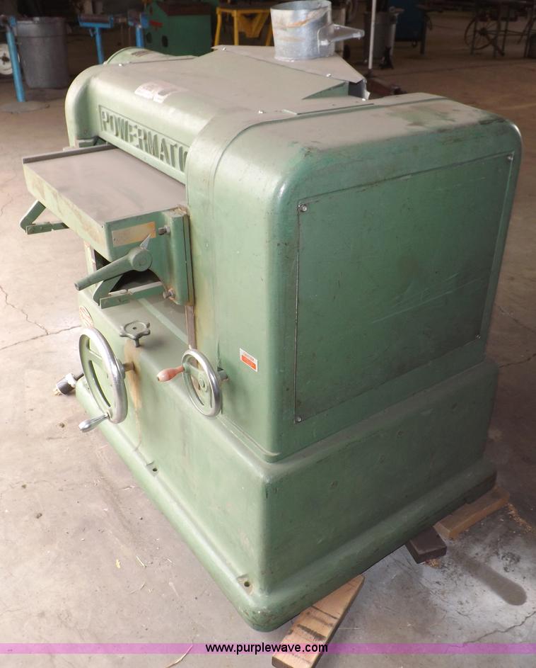 image for item H1899 Powermatic 221 wood planer