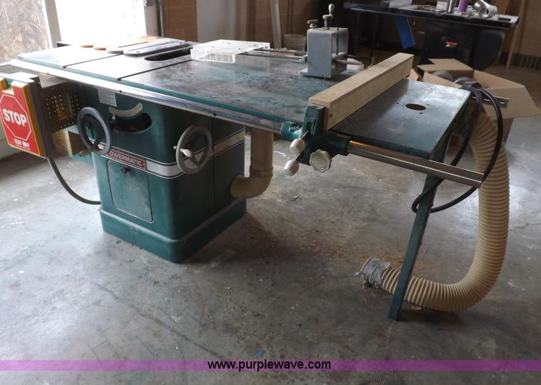 image for item H1900 Powermatic 66 table saw