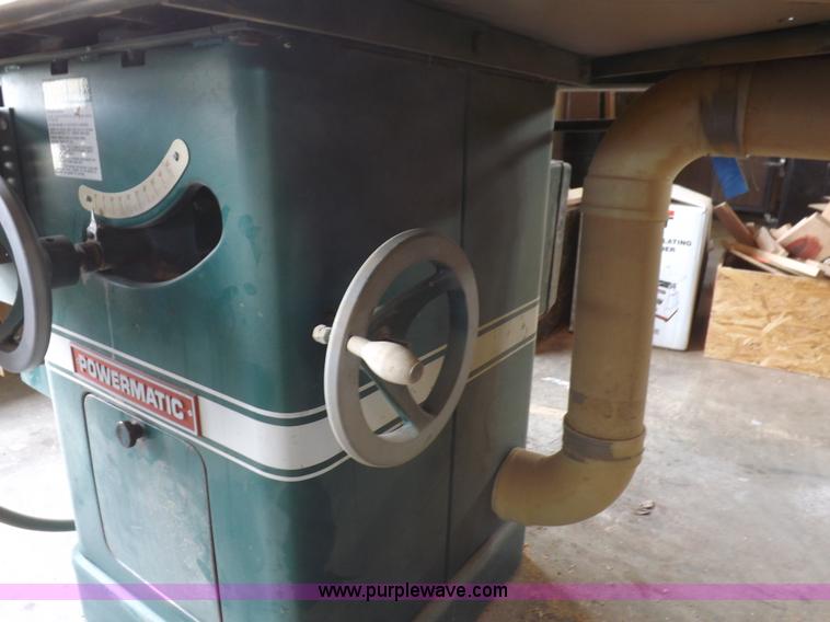 image for item H1900 Powermatic 66 table saw