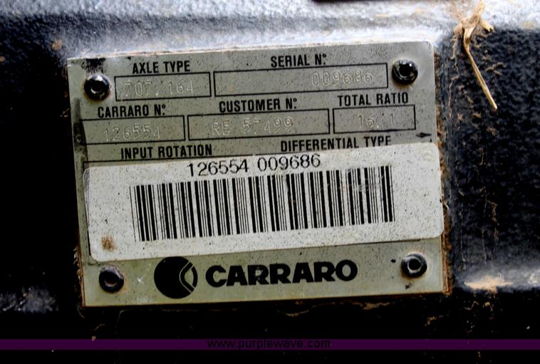 image for item H2066 1995 John Deere 5400 MFWD tractor