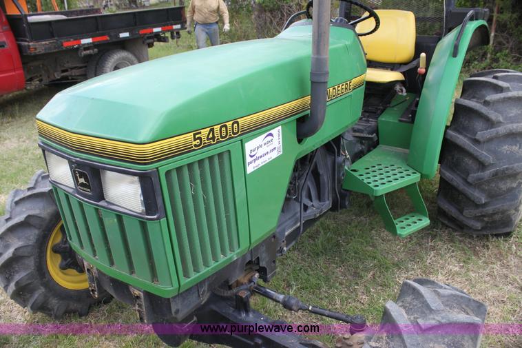 image for item H2066 1995 John Deere 5400 MFWD tractor