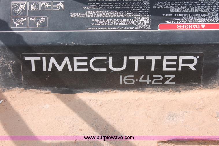 image for item H5653 Toro Timecutter 1642Z ZTR lawn mower