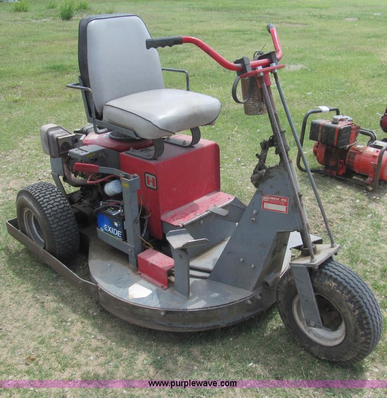image for item I7021 1998 Heckendorn 9836HE Hydro lawn mower
