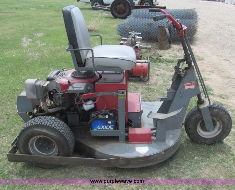 image for item I7021 1998 Heckendorn 9836HE Hydro lawn mower
