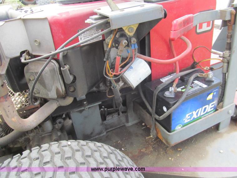 image for item I7021 1998 Heckendorn 9836HE Hydro lawn mower