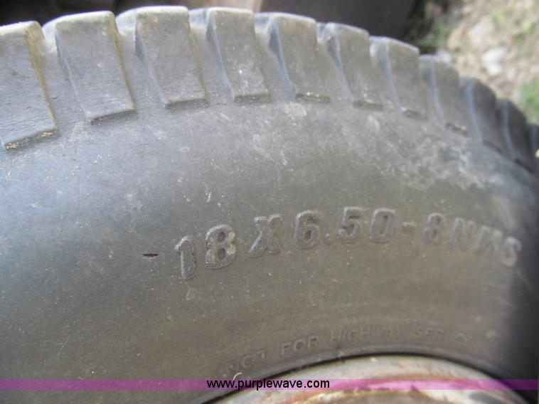 image for item I7021 1998 Heckendorn 9836HE Hydro lawn mower