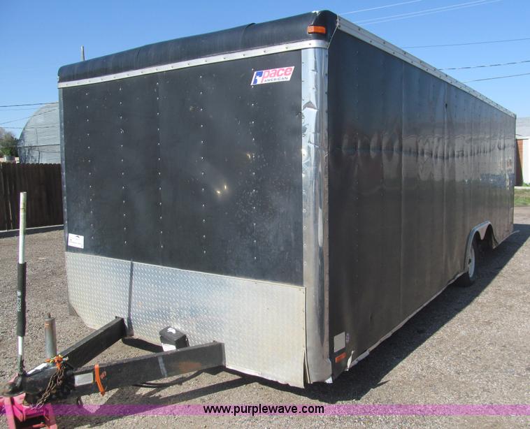 image for item I7027 2004 Pace American enclosed cargo trailer