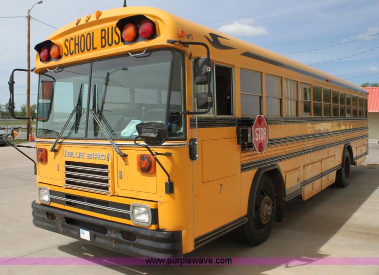image for item I7432 1993 Blue Bird TC2000 school bus