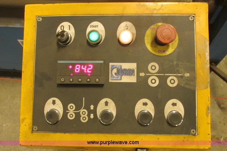 image for item I9692 Jordi CHAA-1550-6-7 hydraulic plate bending machine