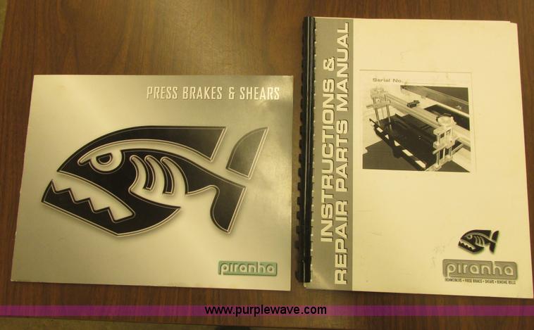 image for item I9693 Mega Piranha press brake