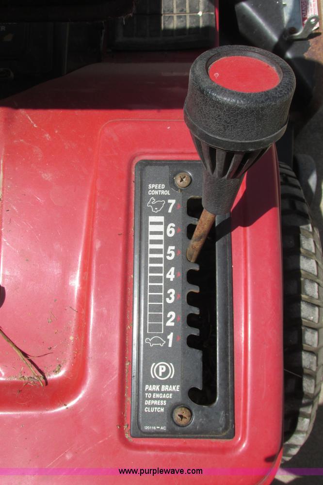 image for item I9731 Husky lawn mower