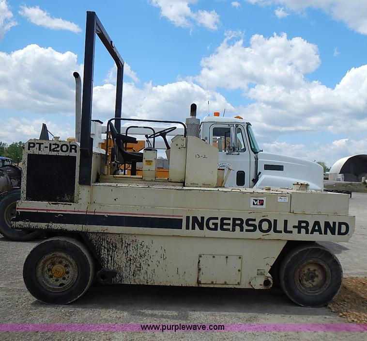 image for item J3212 Ingersoll Rand PT120R pneumatic roller