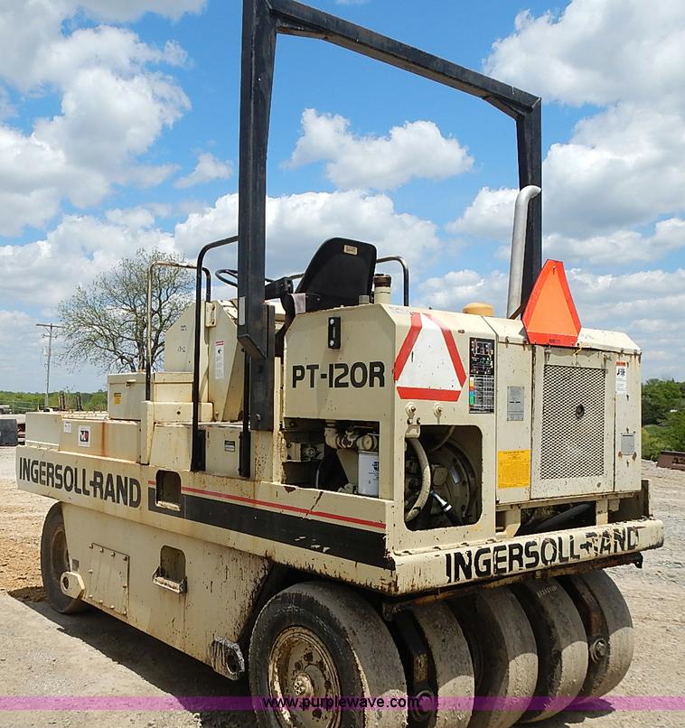 image for item J3212 Ingersoll Rand PT120R pneumatic roller