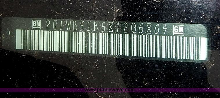 image for item J3237 2008 Chevrolet Impala LS