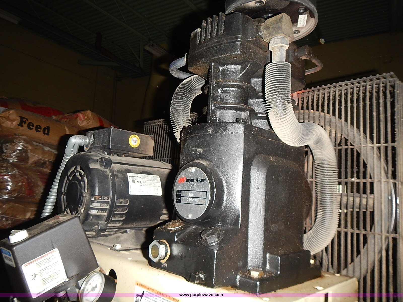 Ingersoll Rand TS4 air compressor in Sabetha, KS | Item AC9128 sold