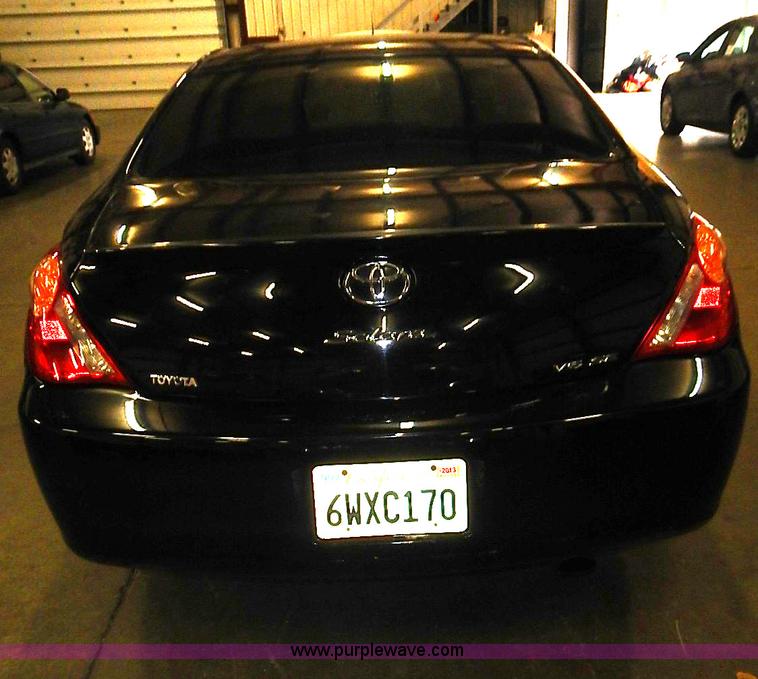 image for item I3645 2004 Toyota Camry Solara SE <br />Non-repairable title, parts only