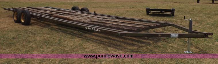image for item H1884 John Deere implement trailer